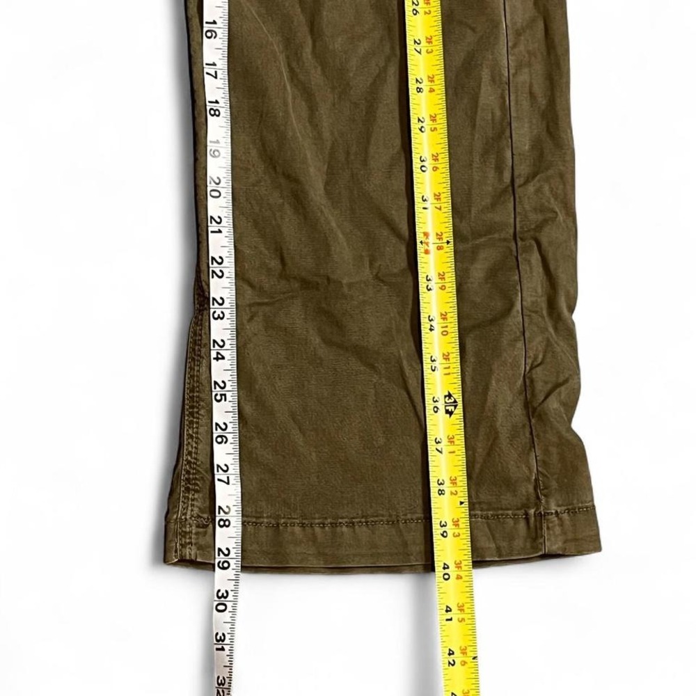 American Eagle NWT Curvy Super High Rise Baggy Cargo Pants 00 Short - Picture 4 of 6
